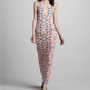 Mara‎ Hoffman Geo Print Maxi Dress Sz S